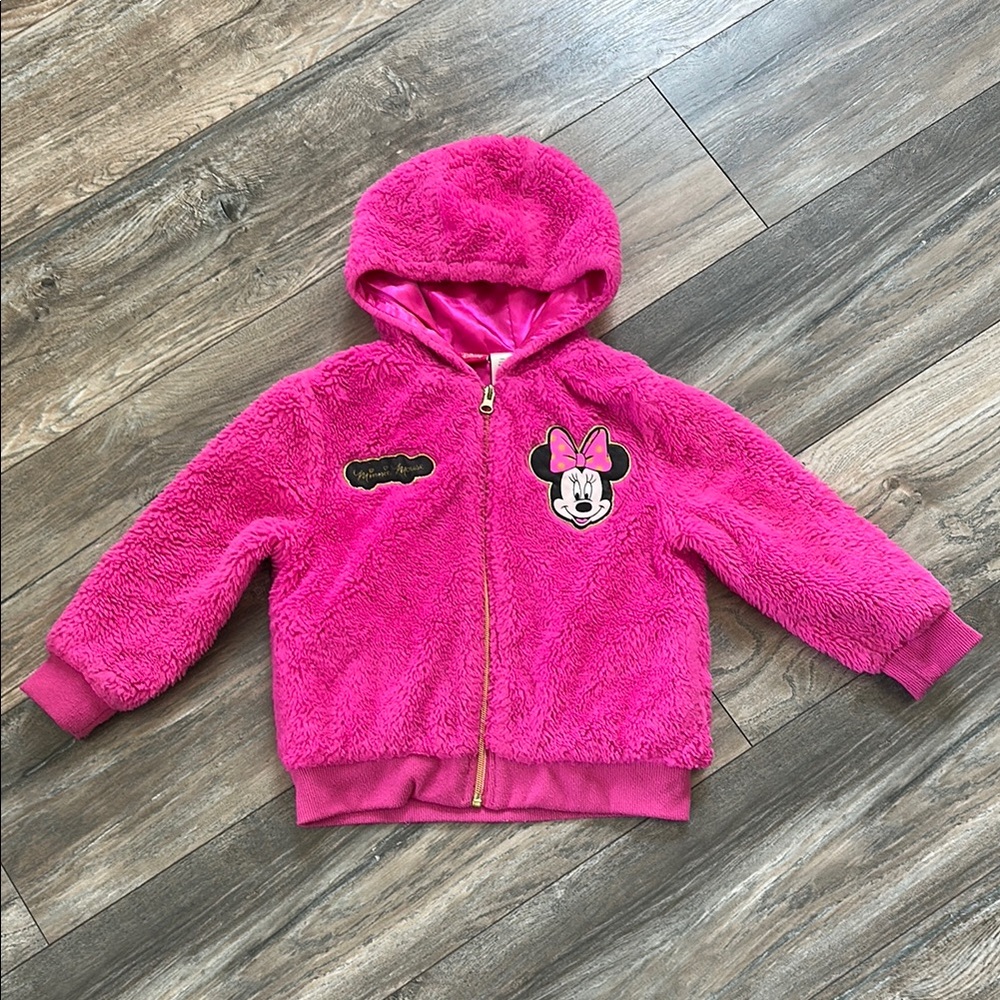 Disney Kids Pink Fleece Hoodie